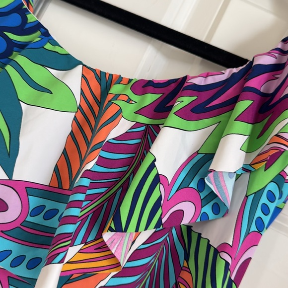 22. Trina Turk Ruffle Swimsuit - Picture 8 of 9
